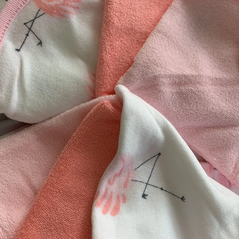 Cloud Island Hooded Towels & Washcloths Set